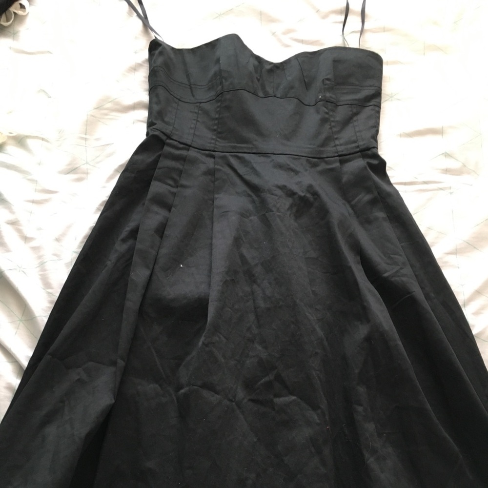 Simple black dress